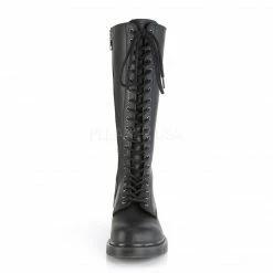 IN STOCK / SALE - DEMONIA Bolt-400 Black Vegan Leather Boots Men's 11 Women's 13