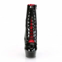 PLEASER Delight-1020FH Black Red Interchangeable Tongues 6