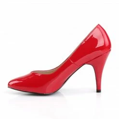 PLEASER PINK LABEL Dream-420 Red Work Pumps 4