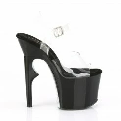 PLEASER Lovethorn-708CRS Rhinestones Rose Thorn Stripper Pole Platforms 7