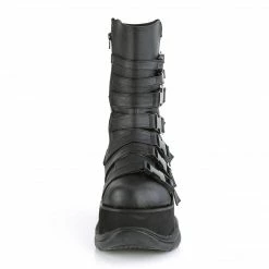 DEMONIA Neptune-210 Mens Multi Quick Release Buckle Unisex Goth Cyber Boots
