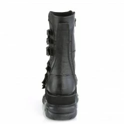 DEMONIA Neptune-210 Mens Multi Quick Release Buckle Unisex Goth Cyber Boots