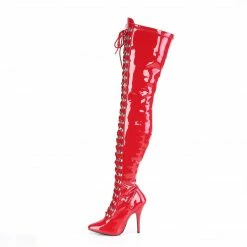 PLEASER Seduce-3024 Red Patent 5