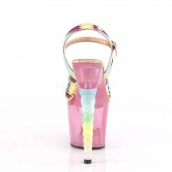 PLEASER Unicorn-711T Pink Blue Green TPU Tinted Stripper Pole Dancer 7
