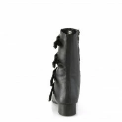 DEMONIA Warlock-110-C Men's Unisex Coffin Buckle Winklepicker Costume Boots