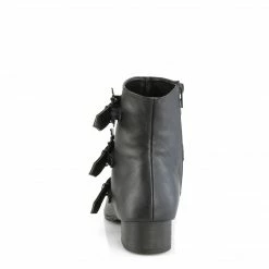 DEMONIA Warlock-50-B Men's Unisex Bat Buckle Winklepicker Costume Boots