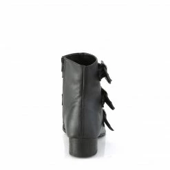 DEMONIA Warlock-50-C Men's Unisex Coffin Buckle Winklepicker Costume Boots