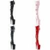 PLEASER Beyond-3028 Extreme Fetish 10" Inch High Heel Buckle Platform Thigh Boot Boots