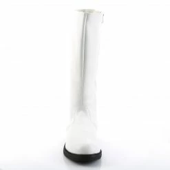 FUNTASMA Captain-100 White Pirate Police Trooper Wars Medieval Larp Men's Boots