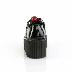 DEMONIA Creeper-222 Ball Gag Studs Oxfords Goth Alternative Platform Flats Heels