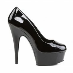 PLEASER Delight-685 Black Dress Work Posh Platform Pumps 6