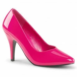 PLEASER PINK LABEL Dream-420 Pink Work Pumps 4" Heels Drag Women's Size 5-16