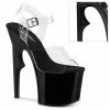 PLEASER Lovethorn-708 Rose Thorn Stripper Pole Dancer Club Platform 7" Heels