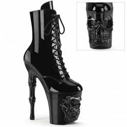 Boots PLEASER Rapture-1020 Black Patent