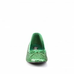 Demonia FUNTASMA Star-16G Glitter Fairy St Paddy's Christmas Cosplay Costume Ballet Flat Flats