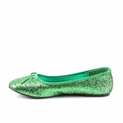 Demonia FUNTASMA Star-16G Glitter Fairy St Paddy's Christmas Cosplay Costume Ballet Flat Flats