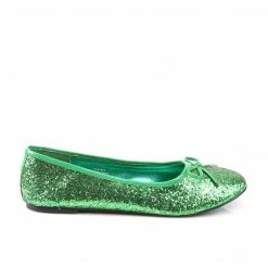 Demonia FUNTASMA Star-16G Glitter Fairy St Paddy's Christmas Cosplay Costume Ballet Flat Flats