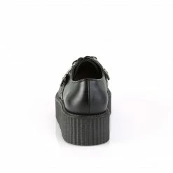 Mens/Unisex DEMONIA V-Creeper-516 Brass Knuckles Studs Goth Men's Unisex Platform Shoes