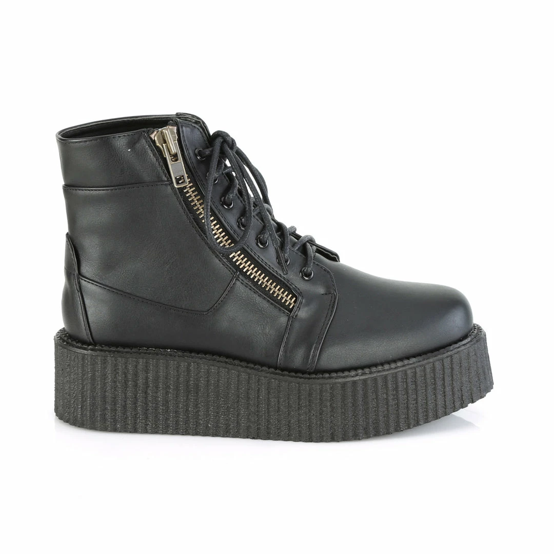 Mens/Unisex DEMONIA V-Creeper-571 High Top High-Top Goth Men's Unisex Platform Shoes Boots